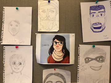 Creative Caricatures: A Digital Corps Design Challenge